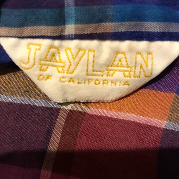 Plaid 1/4 button up shirt - Picture 4 of 5